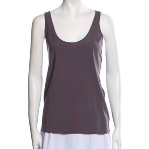 Frenchi Dark Gray Sheer Tank Top